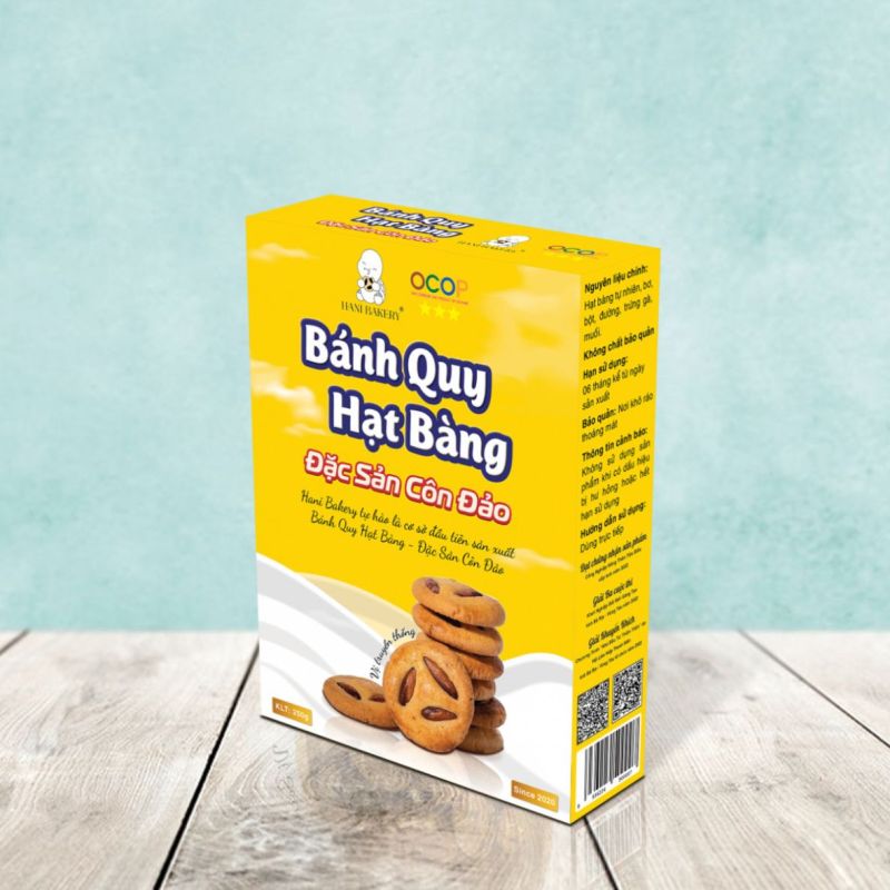 Bánh Quy Hạt Bàng (Vị Truyền Thống)